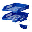 Picture of ERICH KRAUSE SLATTED PLASTIC DESK TRAY BLUE